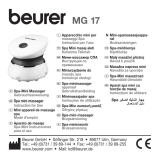 Beurer MG 17 Руководство пользователя