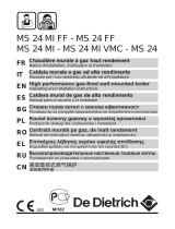 DeDietrich MS 24 MI FF Инструкция по эксплуатации
