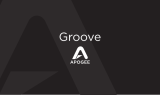 Apogee Groove Инструкция по началу работы