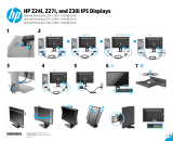 HP Z Display Z24i 24-inch IPS LED Backlit Monitor Инструкция по установке