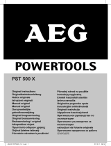 AEG PST500X Инструкция по применению