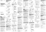 Sony MDR-NC22 Инструкция по применению