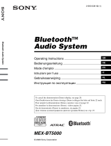 Sony MEX-BT5000 Инструкция по применению