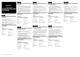 Sony SS-DP800AVW Инструкция по применению