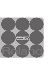 Roland FP-50 (Black) Инструкция по применению