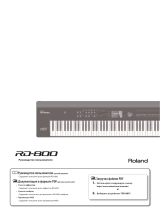 Roland RD-800 Инструкция по применению