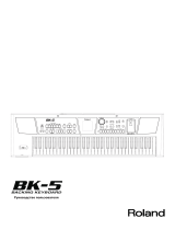 Roland BK-5 Инструкция по применению