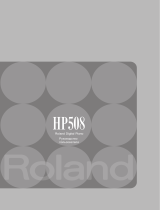 Roland HP-508 Инструкция по применению