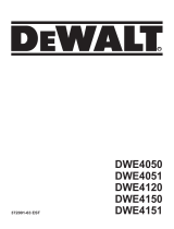 DeWalt DWE4051 Руководство пользователя