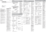 Sony ICD-B17 Инструкция по эксплуатации