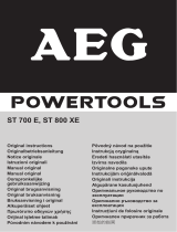Aeg-Electrolux ST 800 XE Инструкция по применению