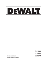 DeWalt D25901K Руководство пользователя