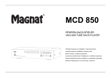 Magnat Audio MCD 850 Инструкция по применению