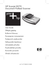 HP Scanjet 8270 Document Flatbed Scanner Руководство пользователя