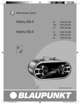 Blaupunkt Velocity 2 GO 5 Инструкция по применению