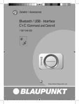 Blaupunkt BLUETOOTH-USB INTERFACE CNC Инструкция по применению