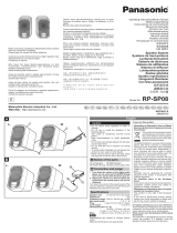 Panasonic RP-SP08 Инструкция по применению