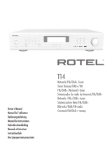 Rotel T14 Noir Инструкция по применению