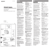 Sony icf 28 Инструкция по применению