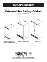 Tripp Lite Extended-Run 3-Phase Battery Cabinet Инструкция по применению