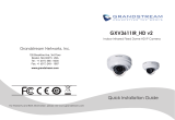 Grandstream Networks GXV3611IR_HD Quick Installation Guide
