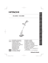 Hitachi CG 25SC Handling Instructions Manual