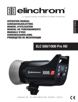 Elinchrom ELC PRO HD 500 Руководство пользователя