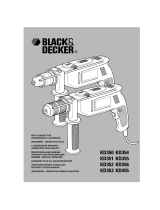 Black & Decker KD350RE Инструкция по применению