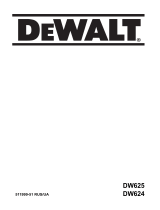 DeWalt DW625 Руководство пользователя