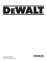 DeWalt DW626 Руководство пользователя