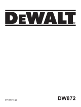 DeWalt DW872 Руководство пользователя
