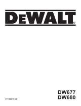 DeWalt DW677 Руководство пользователя