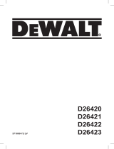 DeWalt D26423 Руководство пользователя