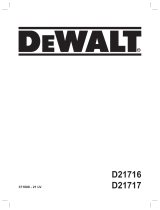 DeWalt D21716 Руководство пользователя