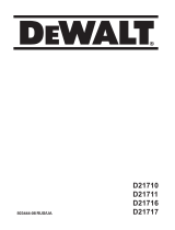 DeWalt D21711 Руководство пользователя