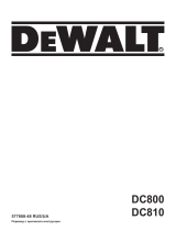 DeWalt DC810 Руководство пользователя