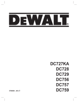 DeWalt DC729K Руководство пользователя