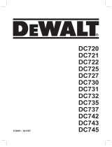 DeWalt DC725K Руководство пользователя