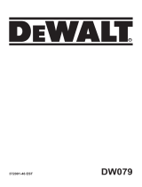 DeWalt DW079 Руководство пользователя