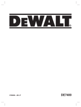 DeWalt DE7400 Руководство пользователя