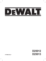 DeWalt D25012K Руководство пользователя