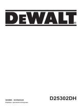 DeWalt D25302DH Руководство пользователя