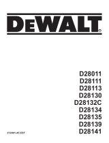 DeWalt D28139 Руководство пользователя