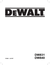 DeWalt DW840 Руководство пользователя