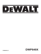 DeWalt DWP849X Руководство пользователя