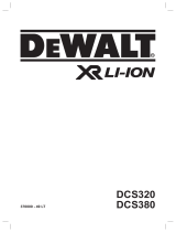 DeWalt DCS380 Руководство пользователя