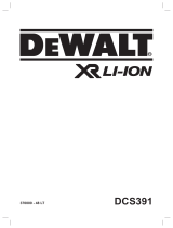 DeWalt DCS391 Руководство пользователя