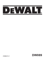 DeWalt DW089KD Руководство пользователя