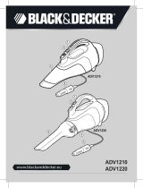 Black & Decker ADV1220 TH1 Инструкция по применению
