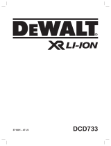 DeWalt DCD733 Руководство пользователя